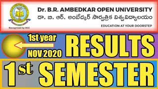 how to check BRAOU 1st semester examination results  1ST semester Results  BRAOU  TELUGU STUDIES [upl. by Alekahs788]