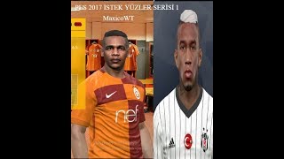 Pes 2017 Faces  Yüz yamaları istek yüzler 1 fernandoTalisca  Facemaker maxi [upl. by Riva]