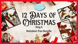 Tutorial 102  12 Days of Christmas Day 6  4SC by Deb Fair  Independent Stampin Up Demo [upl. by Annahavas]