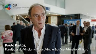 Paulo Portas Fundador da Vinciamo Consulting e ExVicePrimeiro Ministro [upl. by Sadoc133]