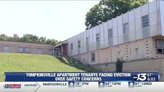 Tompkinsville apartment tenants facing eviction over safety concerns [upl. by Branch593]