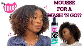 Mousse for a Wash N Go  The Doux Mos Def Texture Foam in Natural Hair [upl. by Eerehc85]