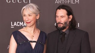 Keanu Reeves Steps Out With Rumored Girlfriend Alexandra Grant [upl. by Tirrej]