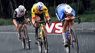 THIS NOT HAPPENED BEFORE IN CYCLING  Wout Van Aert vs Mathieu van der Poel vs Tadej Pogačar [upl. by Aedni642]