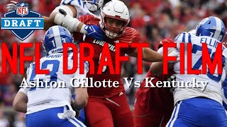 2025 Draft Film Louisville DL Ashton Gillotte Vs Kentucky 2023 [upl. by Etnohs402]