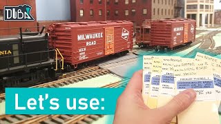 HOWTO run a train using the waybills system from the engineers perspective 191 [upl. by Volnay]