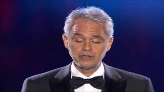 Andrea Bocelli quotE Lucevan le stellequot Liveᴴᴰ [upl. by Etnahsal]