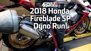 2018 Honda Fireblade SP  Dyno Run [upl. by Susanne]