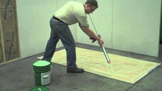 Appliquer le Green Glue Noiseproofing Compound a partir dun seau de 19L [upl. by Herson]