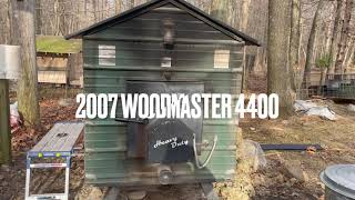 Woodmaster 4400 chimneywater jacket repair [upl. by Nawuj]