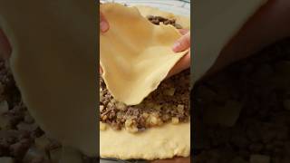 Meat pie recipe meetpie pie asmr Culinary shortbread trend food рецепты мяснойпирог пирог [upl. by Loris]