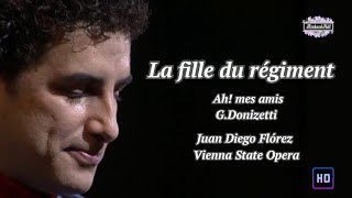 Juan Diego Flórez  La fille du régiment  Ah mes amis （Vienna State Opera）opera tenor Flórez [upl. by Seigel]