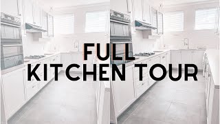 NEW TRADITIONAL KITCHEN FULL TOUR [upl. by Enyrhtak]