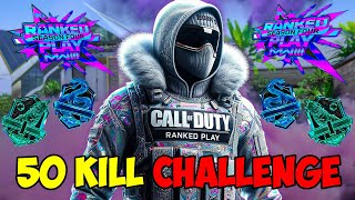 THE 50 KILL CHALLENGE IN MW3 RANKED PLAY [upl. by Enovahs379]