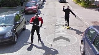 CRAZY PRANKS FOUND ON GOOGLE STREET VIEW [upl. by Clein]