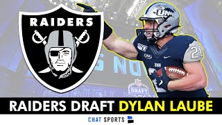 Las Vegas Raiders Select RB Dylan Laube From New Hampshire In 6th Round of 2024 NFL Draft  Analysis [upl. by Ainigriv]