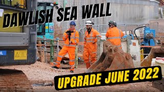 Dawlish Sea Wall Update with Jack Brookes from Bam Nuttall [upl. by Harret]