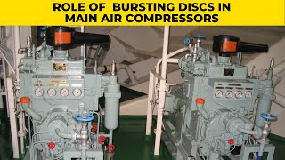 Main Air Compressor Safeties  Use of Bursting Disc in Main Air Compressor [upl. by Rog]