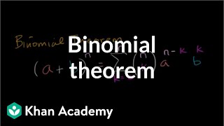 Binomial theorem  Polynomial and rational functions  Algebra II  Khan Academy [upl. by Larrisa]