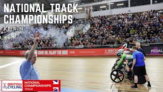 2024 British National Track Championships  Keirin [upl. by Airtal943]