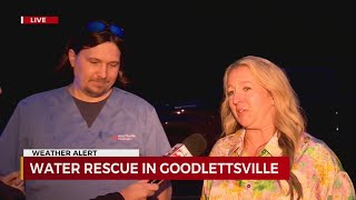 Goodlettsville residents discuss flooding [upl. by Otilesoj]