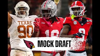 TwoRound Cardinals Mock Draft [upl. by Madonna768]