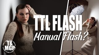 TTL Flash Or Manual Flash in the Studio  Take and Make Great Photography with Gavin Hoey [upl. by Rawlinson]