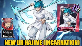 Jujutsu Awakening Gameplay  New UR Hajime Incarnation  Jujutsu Invasion Game Android iOS [upl. by Dagnah]