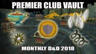 Runescape 3 Premier Club Vault Guide  Monthly DampD  LOTS of Amazing Rewards [upl. by Anaiuq540]