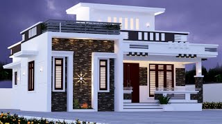 modernbeautifulhome 1200 Sq Ft 2 Bedroom House and Plan [upl. by Erick]