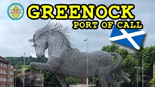 The Gateway to Glasgow  Greenock Scotland Cruise Port 2023 [upl. by Barcus]