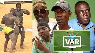 VAR bou tangue apres le combat modou lo vs siteu [upl. by Aiam]