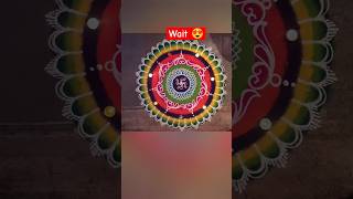 New Rangoli Designs for Diwali 😍 🪔 trending shorts diwali art rangoli [upl. by Joanie]