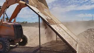 Rammed Earth Material Sifting [upl. by Elinad886]