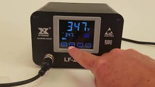 Xytronic LF2900 100 watt LCD Touch Screen Soldering Station [upl. by Williams]