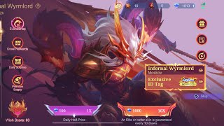 Moskov All Star Skin Draw  Infernal Wyrmlord With Unique Skin Tag Number [upl. by Calbert]