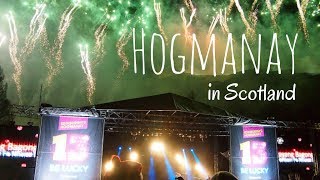 Hogmanay New Years Eve in Edinburgh Scotland [upl. by Akiria]