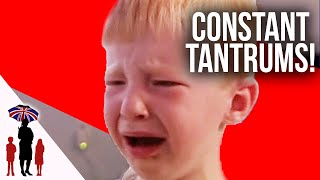 2 Year Old Has Constant Temper Tantrums  Supernanny [upl. by Ilan649]