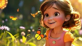 beautiful butterfly  Giggles and Wiggles Nursery Rhymes amp Kids Songs [upl. by Oigroig]