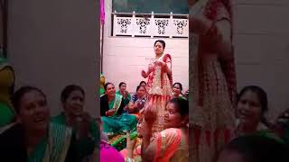 ladies Sangeet dance dance pahadisangeet uttrakhand [upl. by Geibel493]