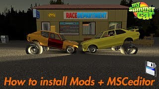 How to installUse ModsMSCeditor  My Summer Car [upl. by Moclam]