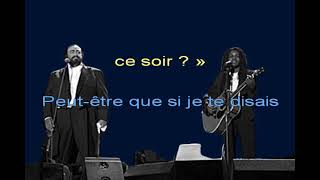 Tracy CHAPMAN  Luciano PAVAROTTI « Baby can I Hold You »  Chanté AMÉRICAINITALIEN  Trad FR [upl. by Nnylasor]