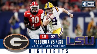 2019 SEC Championship Highlights 2 LSU dominates 4 Georgia  CBS Sports [upl. by Nilecoj900]