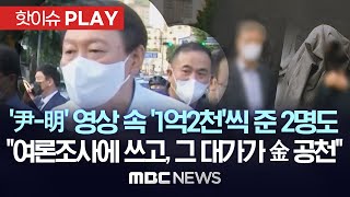 尹明 영상 속 明에게 1억2천씩 건넨 혐의 예비후보도 2명도강혜경 quot그 돈으로 여론조사하고 대가로 김영선 공천 받아quot 주장  핫이슈PLAY 2024년 11월 17일 [upl. by Lillian]