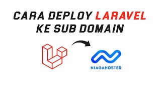 CARA DEPLOYHOSTING PROJECT LARAVEL KE SUBDOMAIN 2024 [upl. by Eltsyrk733]