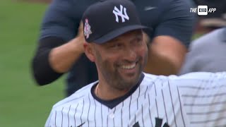 Yankees Core Four returns for OldTimers Day [upl. by Amberly255]