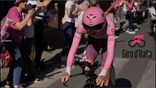 RESUMEN 7 ETAPA GIRO de ITALIA 2024 Daniel MARTINEZ VUELA EN LA CRONO POGACAR ARRASA con GANNA [upl. by Cloots]