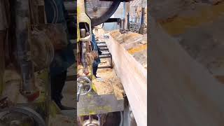 Cutting process of timber log [upl. by Haase275]