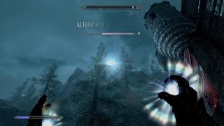 Skyrim Super Easy and Fast Level Alteration [upl. by Benzel]