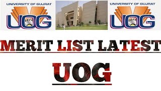 UOG  Merit list Latest  All departments  Prof Aadil Ghural [upl. by Dnalyag]